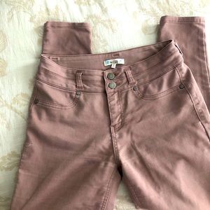 4/$25 | lovefire pale pink skinny pant